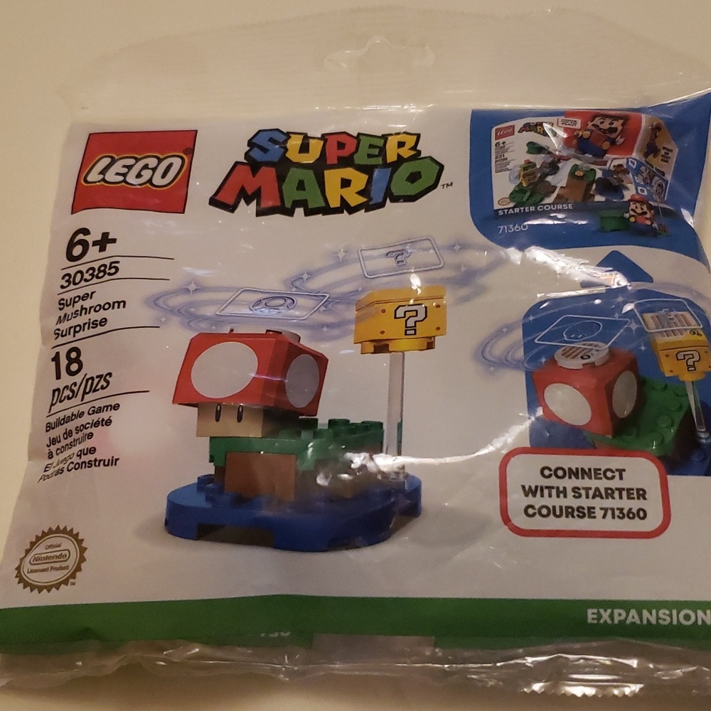 $5 Sale! LEGO Super Mario Super Mushroom Suprise